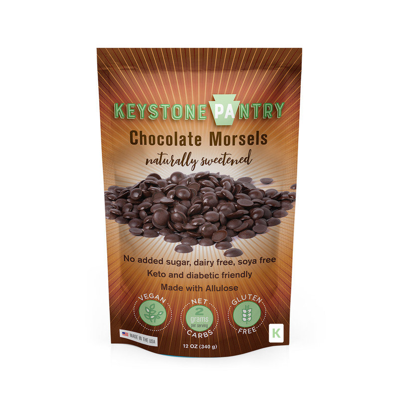 Keystone Pantry Sugar free Chocolate Chips sweetened with Allulose