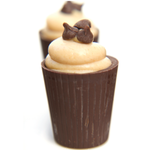Lang's Chocolates Fillable Chocolate Cups - Milk Chocolate Dessert Cups