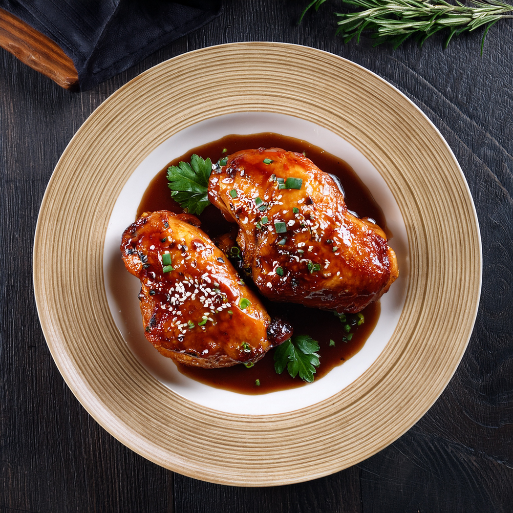 Savory Allulose glazed Chicken