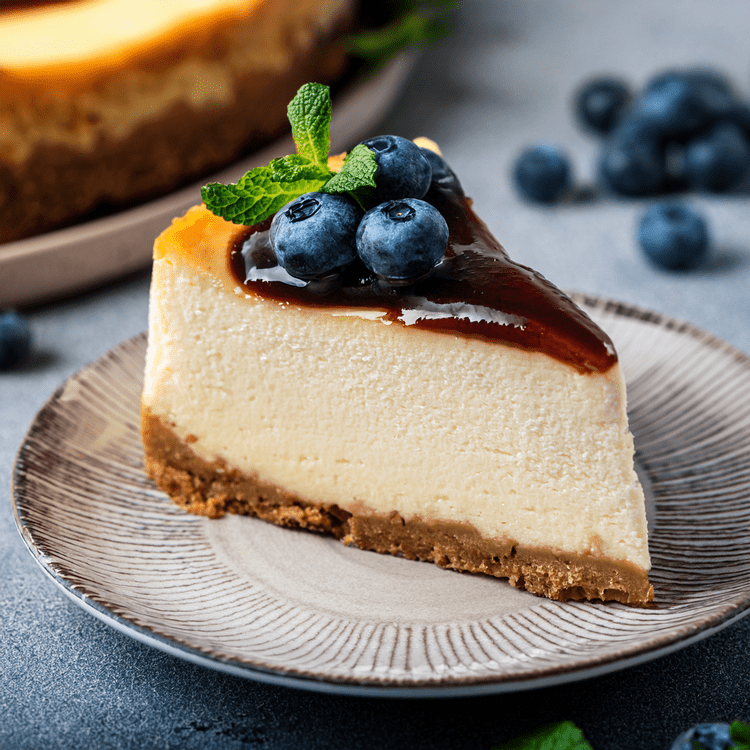 KEto blueberry cheesecake