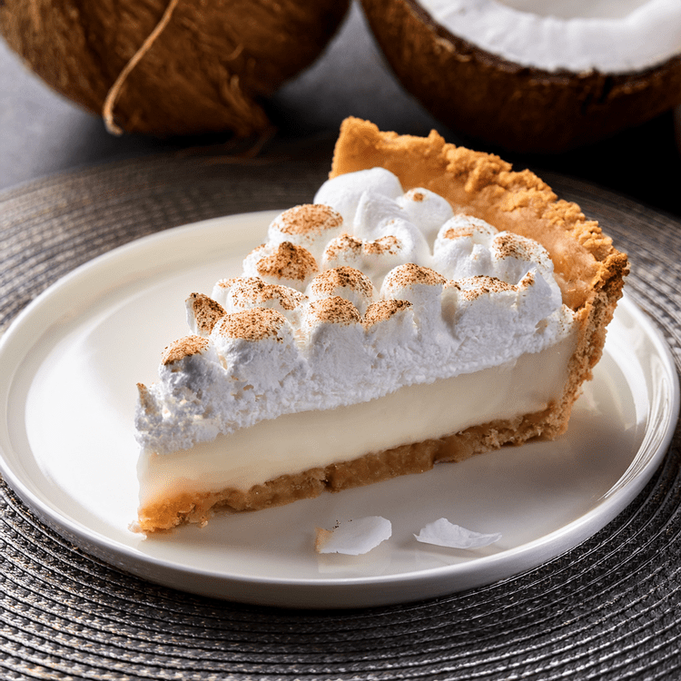 Keto coconut cream pie