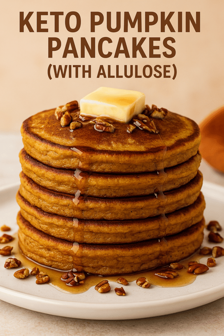 Keto Pumpkin Pancakes
