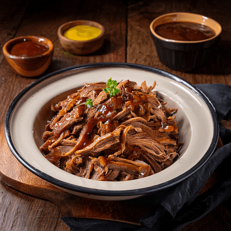 Keto BBQ Pulled Pork Slow Cooker Recipe Brown Sugar Allulose