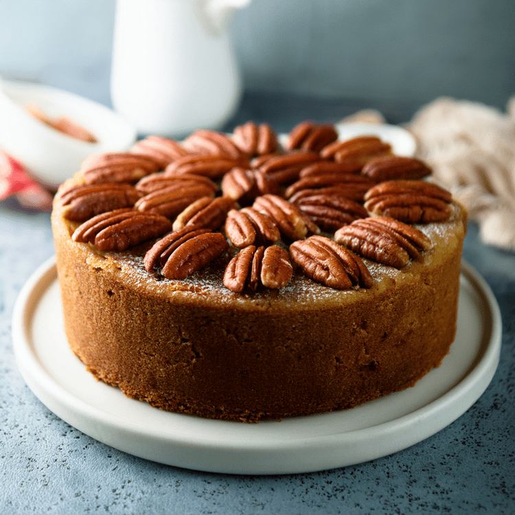 Low Carb Pecan Torte Cake