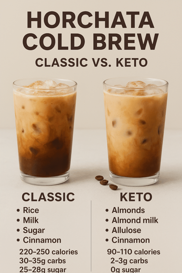 DIY Horchata Cold Brew