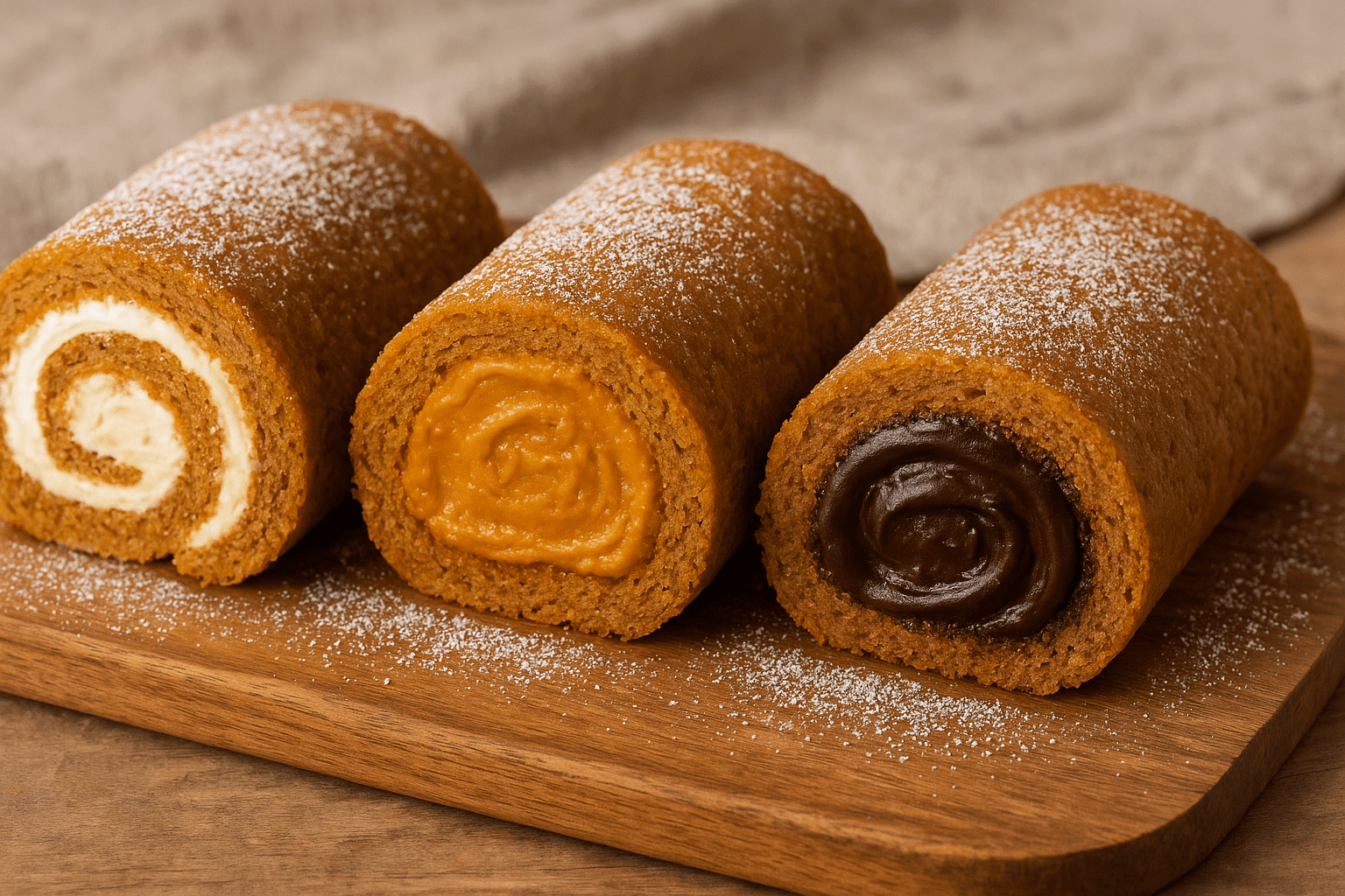 Keto Pumpkin Roll