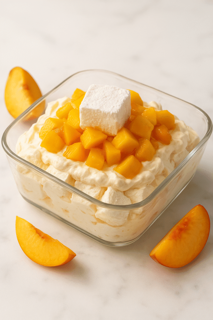 Peaches & Cream Marshmallow Delight