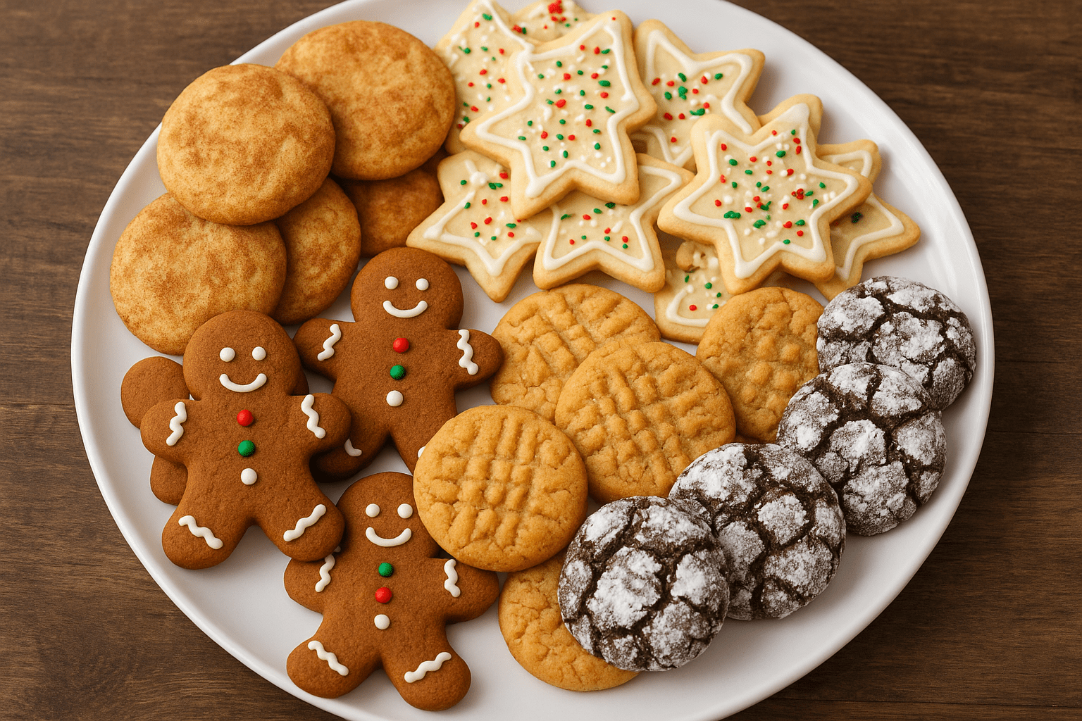 Top 5 christmas cookie classics with a sugar free twist