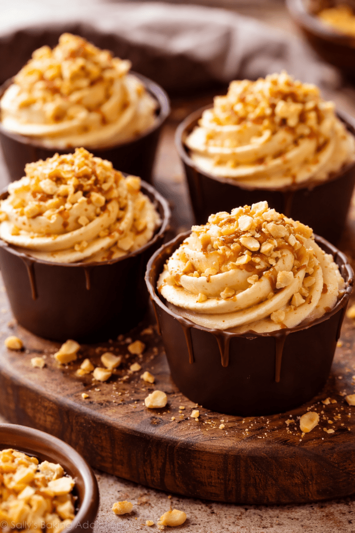 Peanut Butter Mousse Dessert Cups
