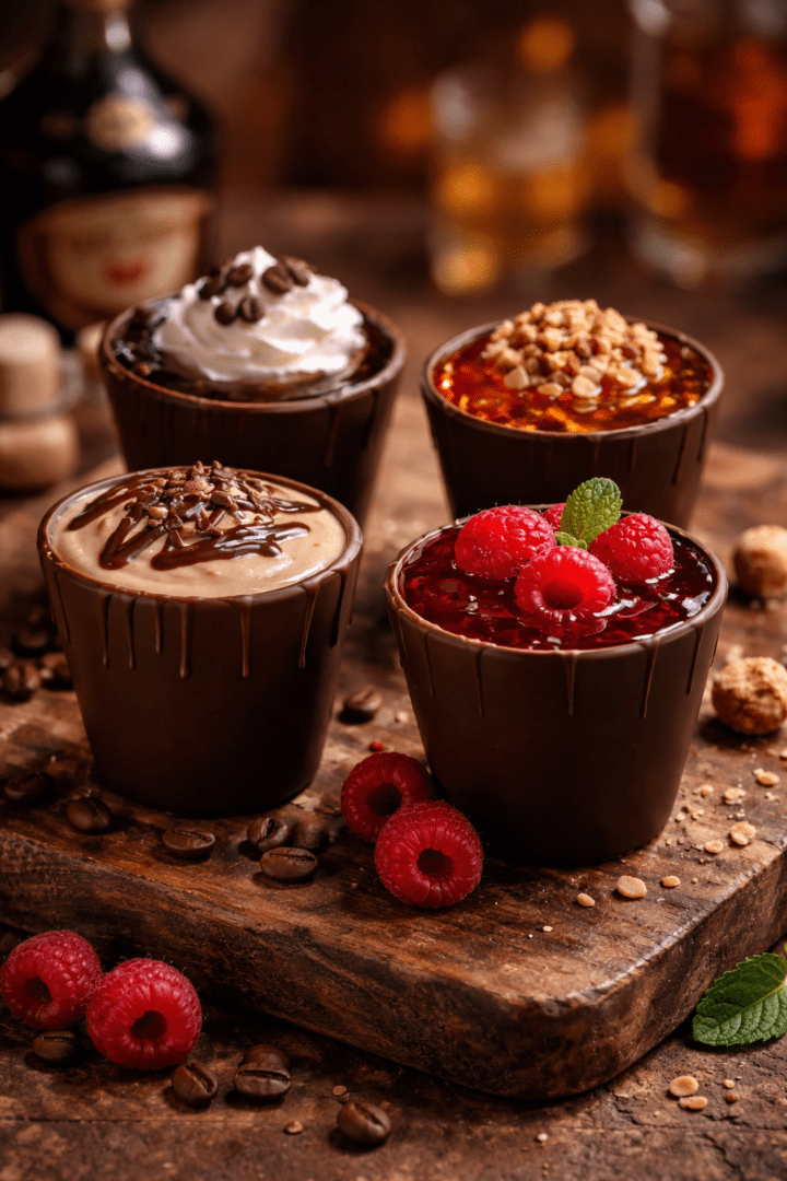 Decadent Chocolate Cocktail Cups: Four Luxurious Pairings