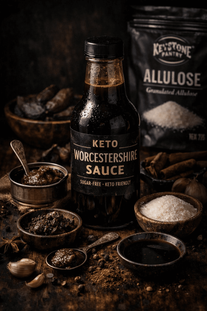 Keto Worcestershire Sauce- Homemade
