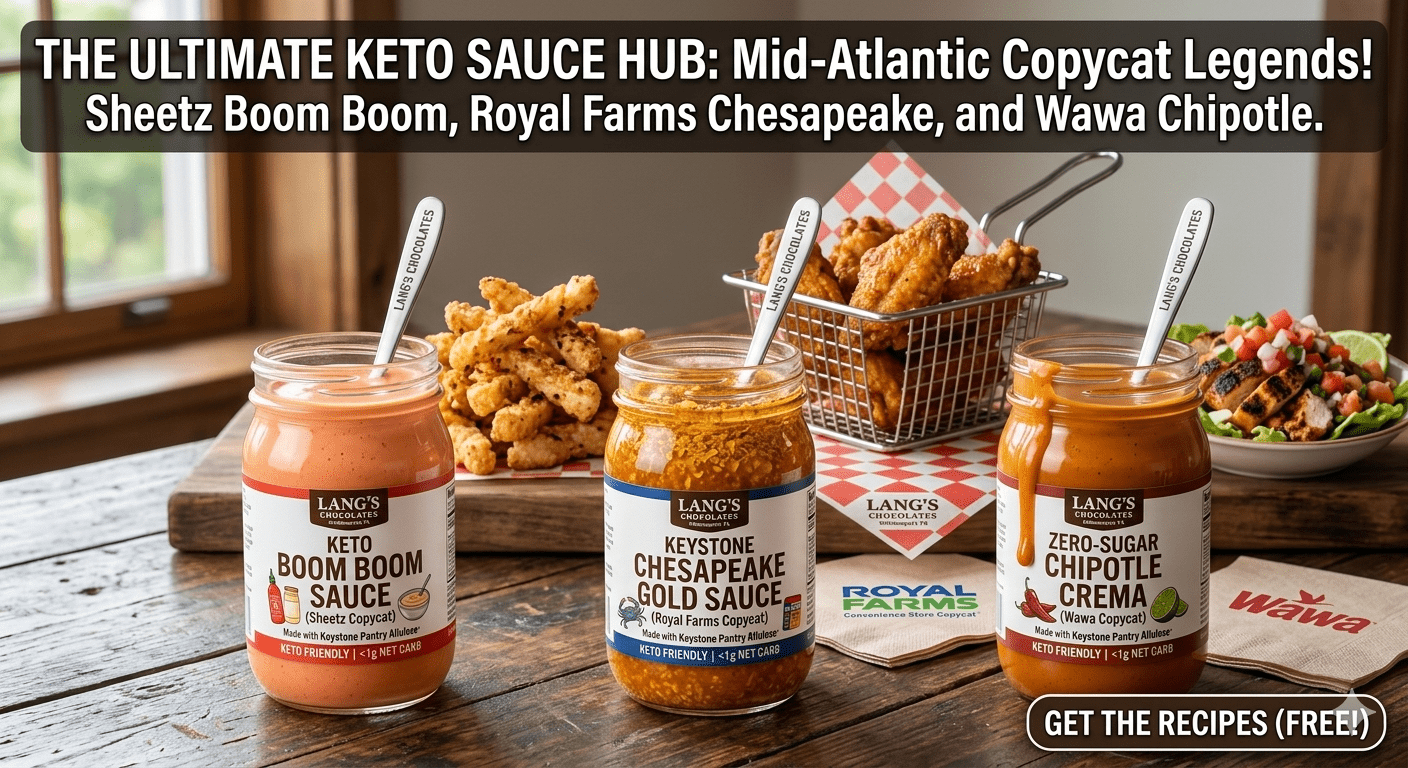 Ultimate keto sauce hub